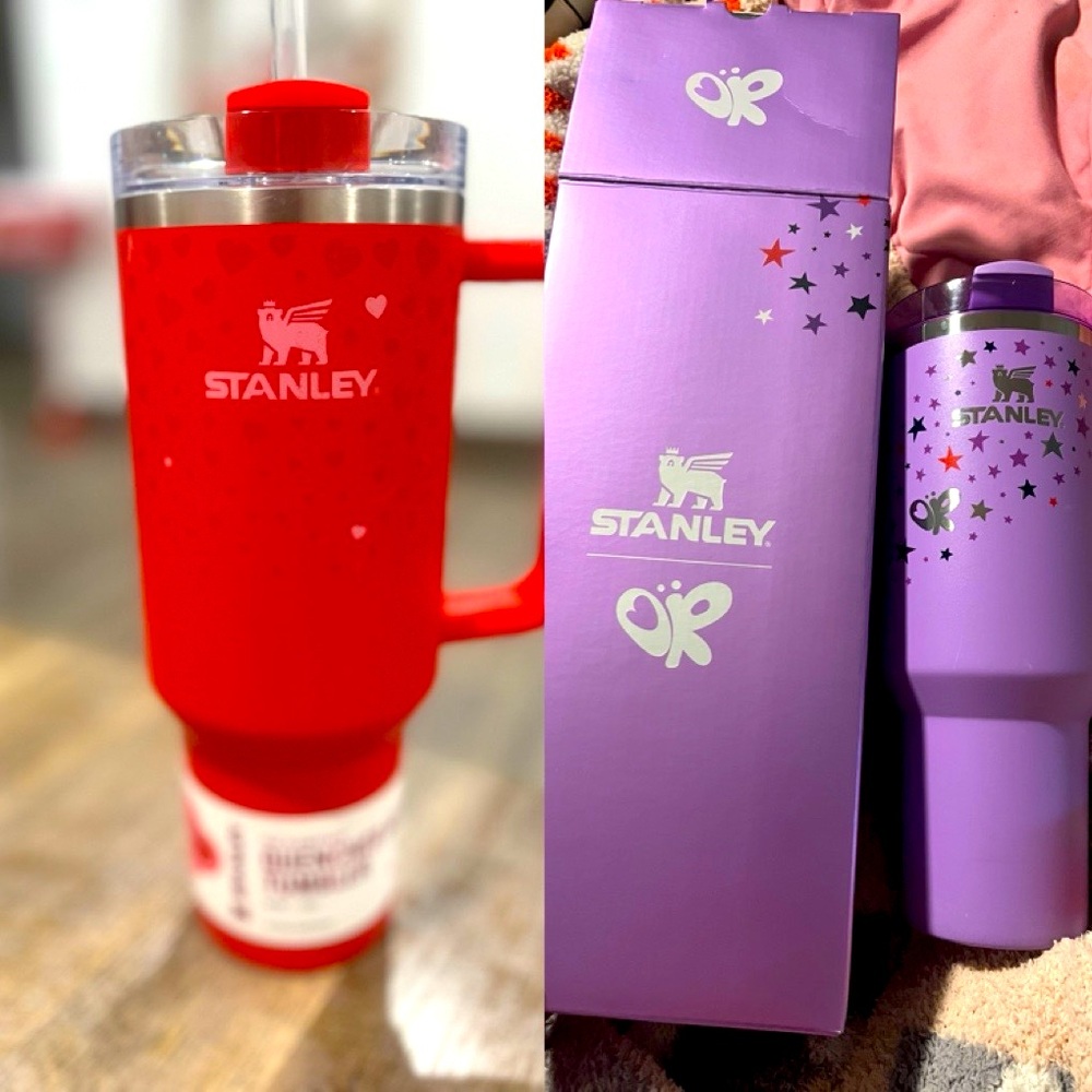 BUNDLE!! Ruby Hearts 40oz Stanley and Olivia Rodrigo Stanley